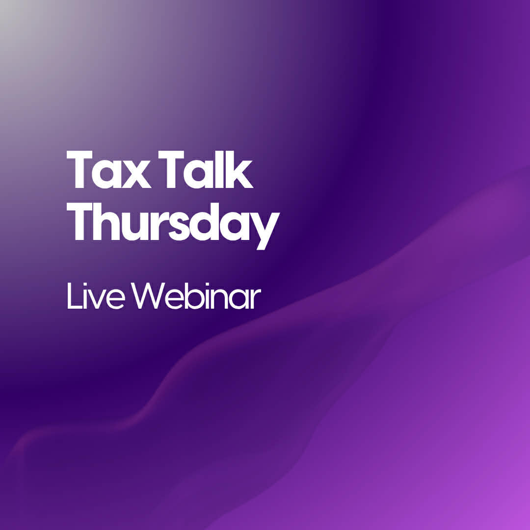 One Day Pass - Tax Talk Thursday