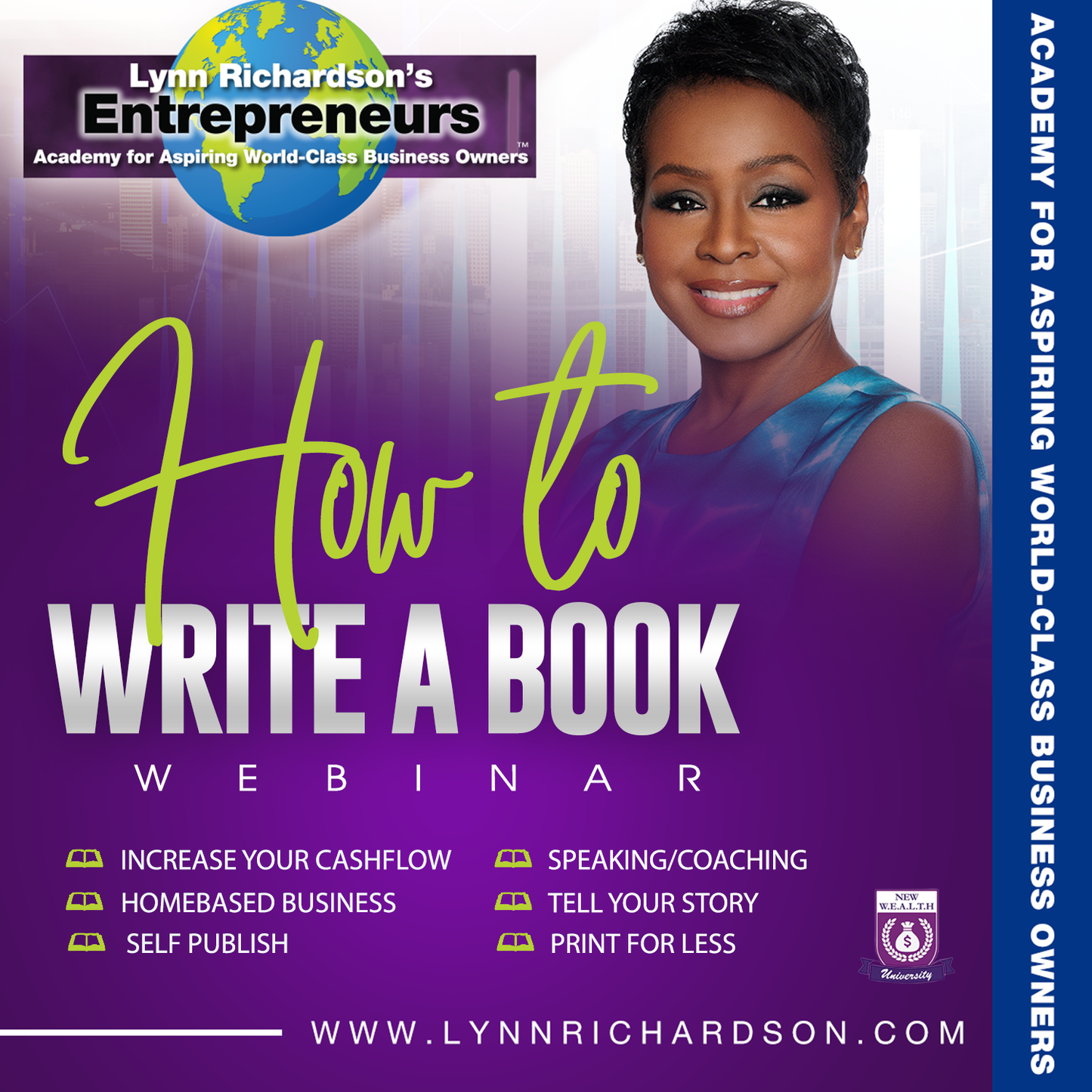 HOW TO WRITE A BOOK WEBINAR