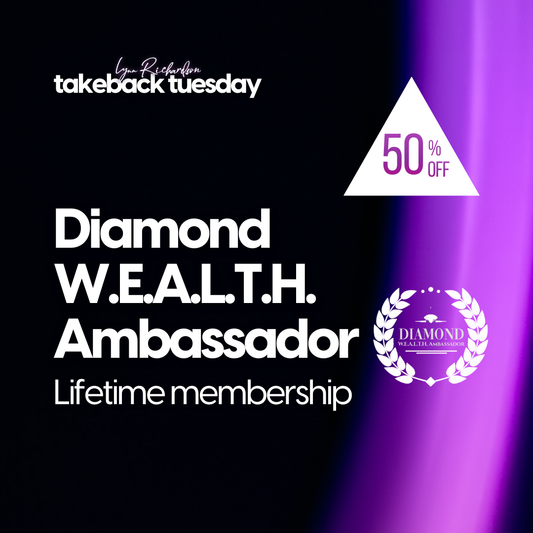 Discounted DIAMOND W.E.A.L.T.H. Ambassador Lifetime Membership - 50% Off - only $2999