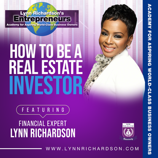 How to Be a Real Estate Investor