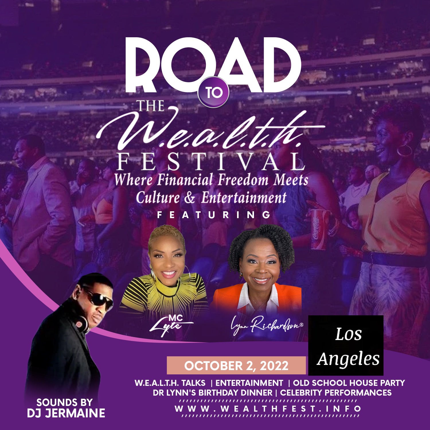 Road to W.E.A.L.T.H. Festival October 2, 2022 - Member